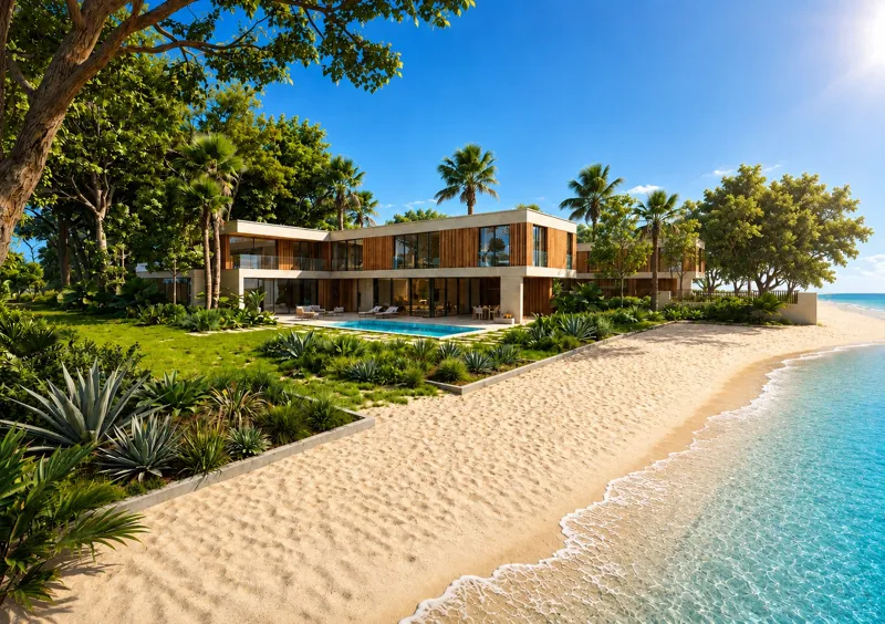Sunny Beach · Ocean Villas — architectural visualization