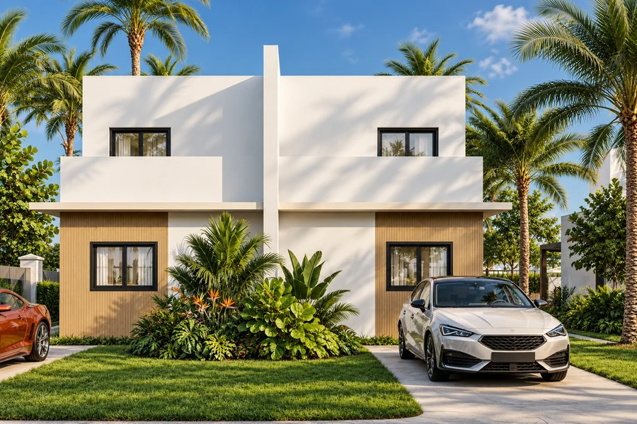 Coral Road Residence — architectural visualization