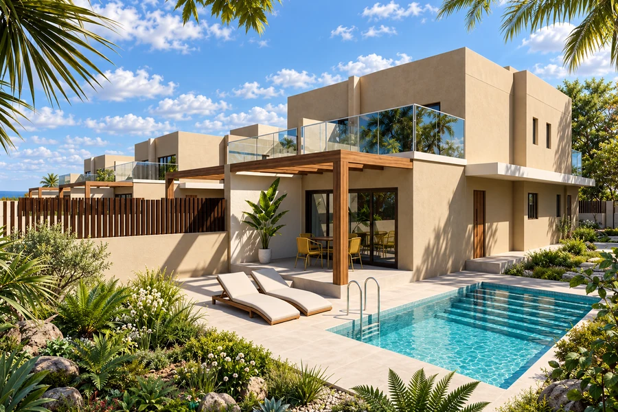 Sunny Beach Residences — architectural visualization